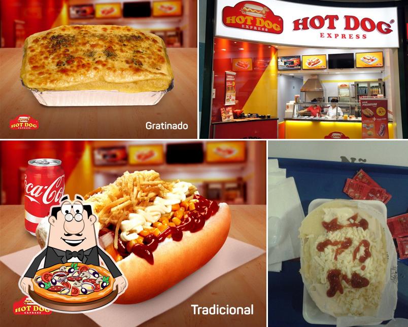 Experimente pizza no Hot Dog Express - Parque Dom Pedro