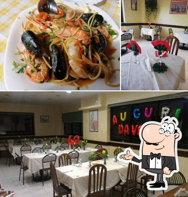 Questa è la immagine che raffigura la interni e cibo di "L'INCONTRO" Ristorante veloce - Pizzeria - Bar