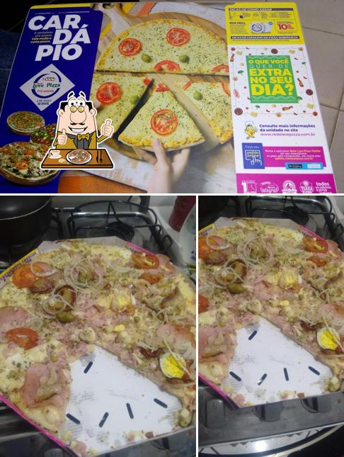 Escolha pizza no Pega Pizza pré-assada