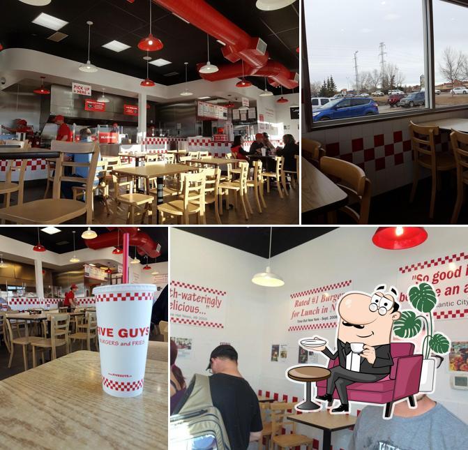 Découvrez l'intérieur de Five Guys