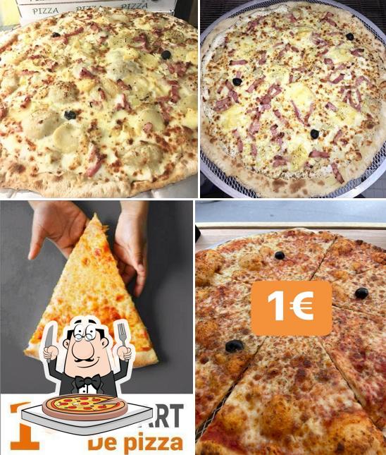 Choisissez des pizzas à 1$ SLICE PIZZA