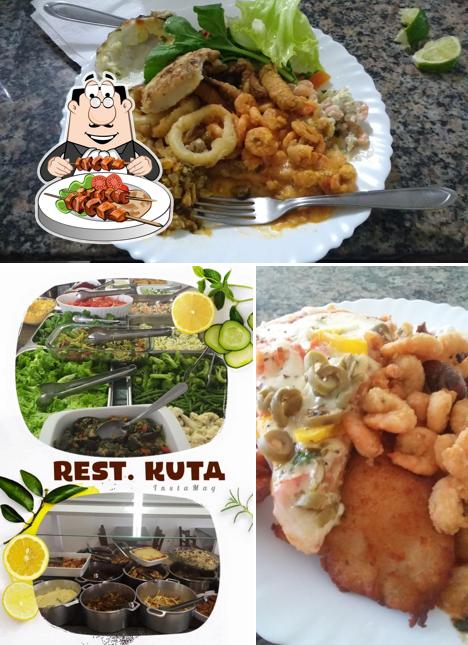 Comida em Restaurante do Kuta