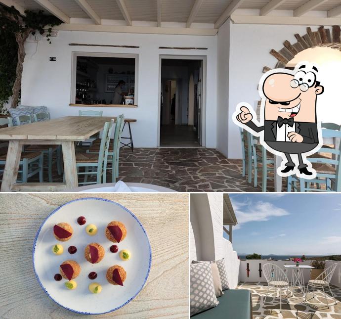 Estas son las fotos que muestran interior y comida en Alos (by Ostria Inn)