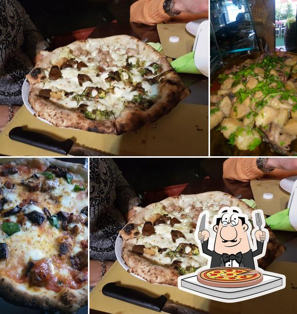 Choisissez des pizzas à Pizza Pollo e Fantasia