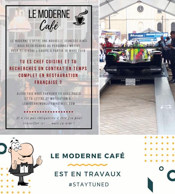 Voici une photo de Le Moderne Café