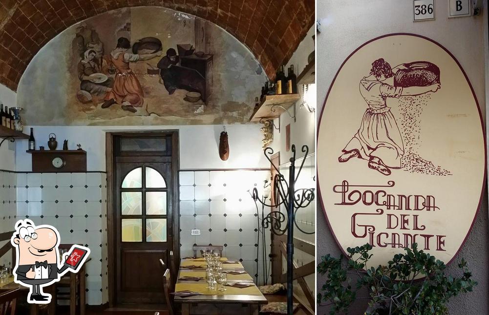 Gli esterni di la Locanda del Gigante