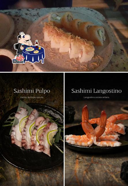 Sashimi at Fabric Sushi Villa Ballester