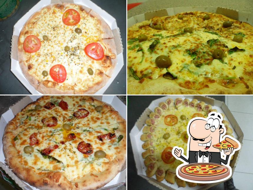 Escolha diversos variedades de pizza