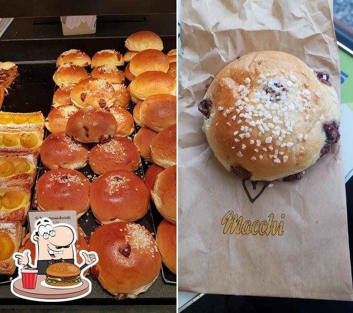 Prenditi un hamburger a Bäckerei Macchi