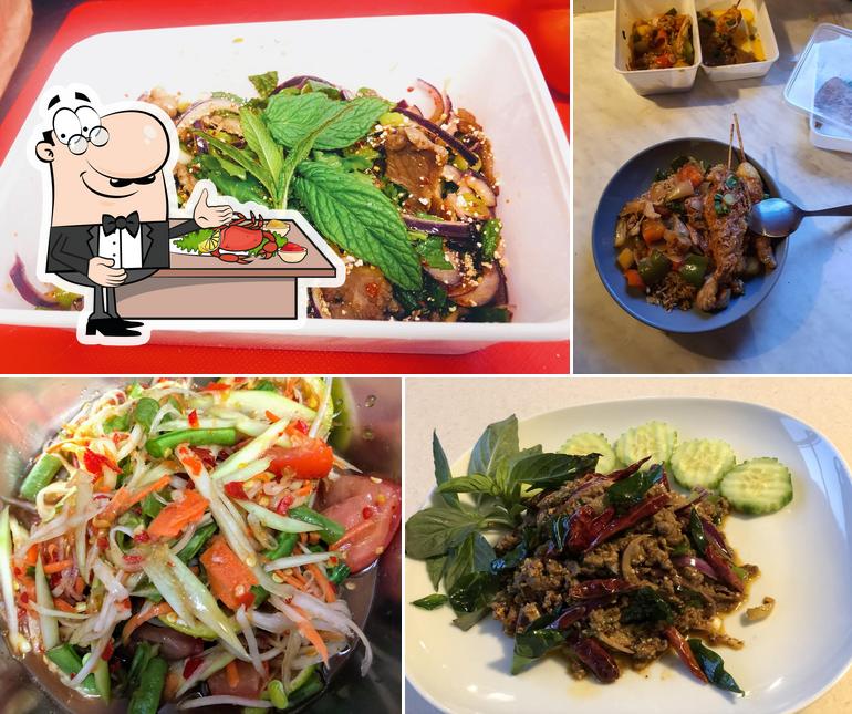 Order seafood at Thai Cuisine