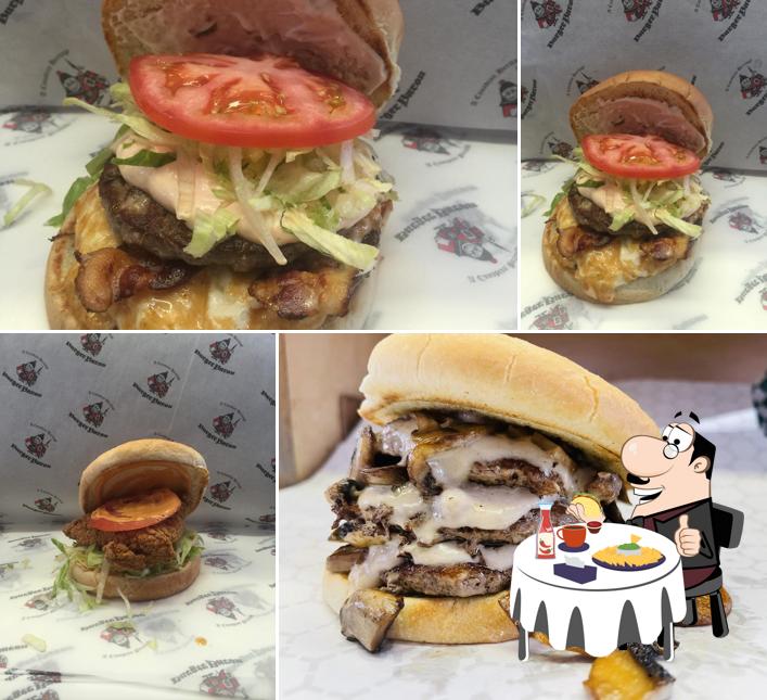 Get a burger at Burger Baron