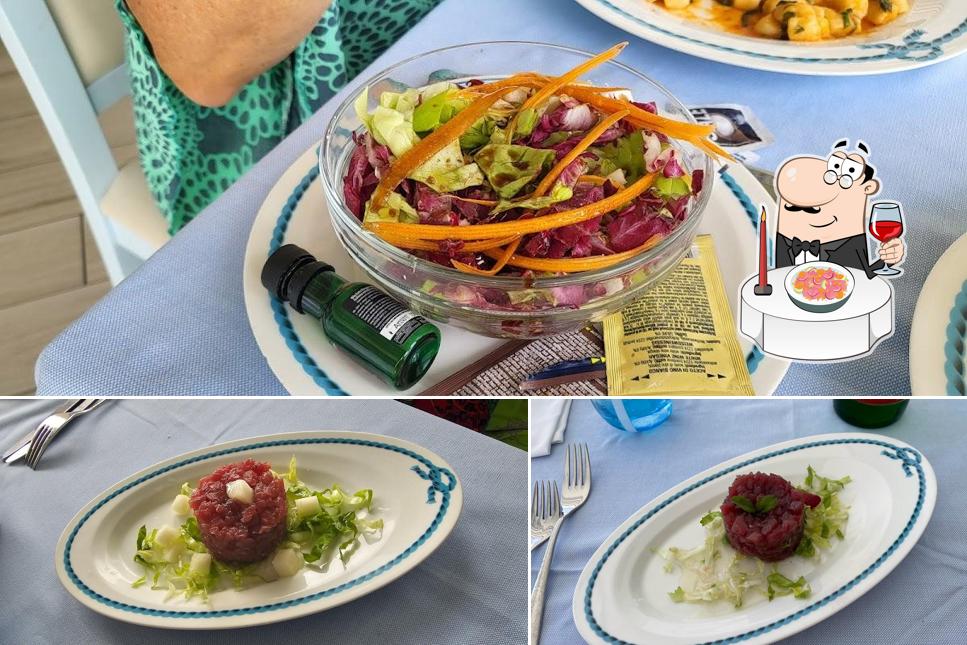 Tartare di tonno al Ristorante Sabbia D'Oro