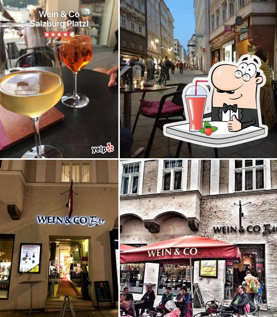 Profitez d'un verre à WEIN & CO Salzburg Platzl – Weinbar & Shop