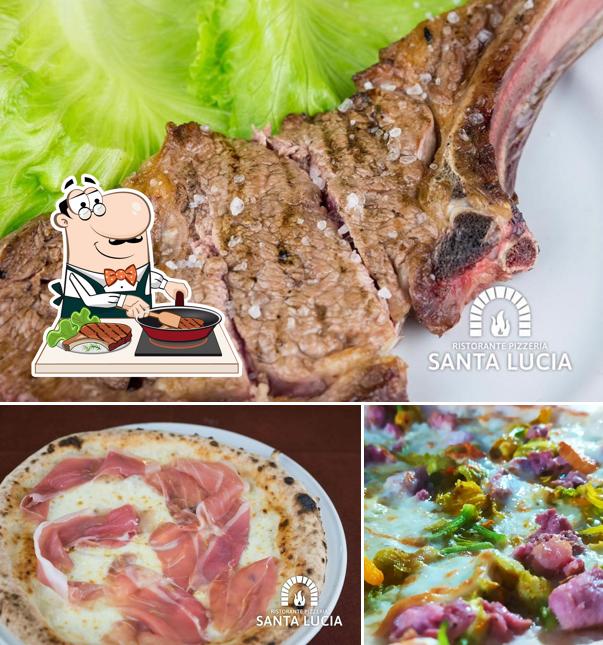 Prova i piatti di carne a Ristorante Pizzeria Santa Lucia