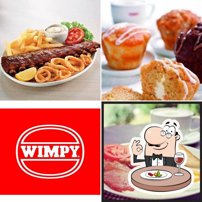 Gerichte im Wimpy