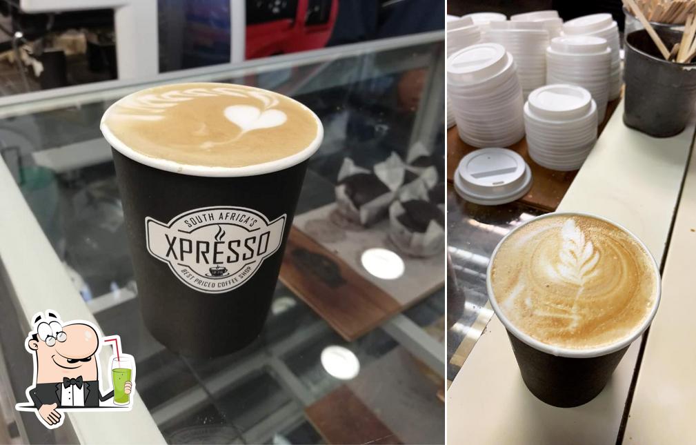 Xpresso sert une sélection de boissons