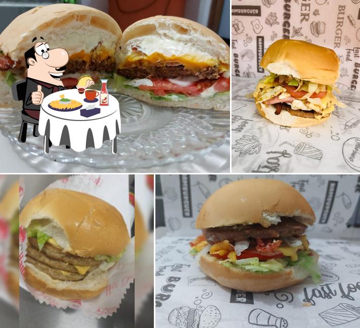 Las hamburguesas de Pizzaria Grandes Conquistas gustan a una gran variedad de paladares