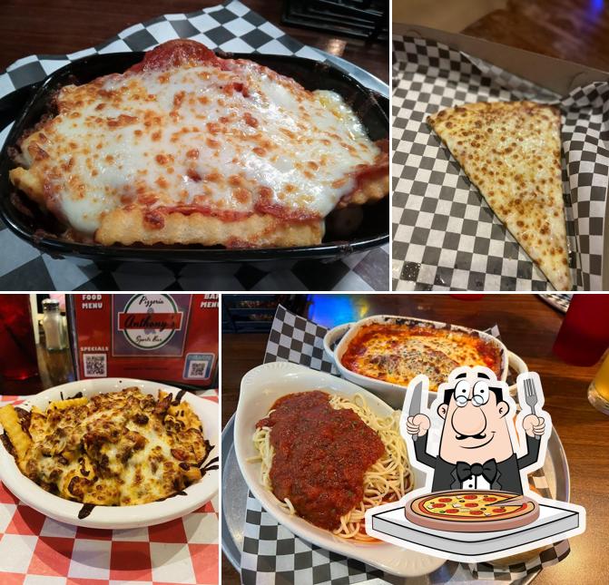 Попробуйте пиццу в "Anthony's Pizzeria"