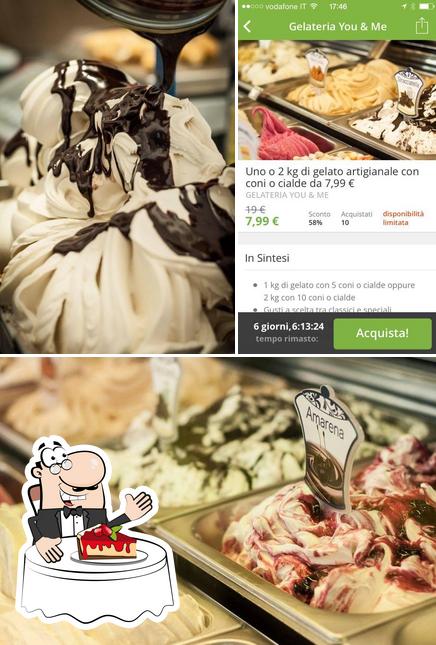 Gelateria You and Me offre un'ampia gamma di dessert