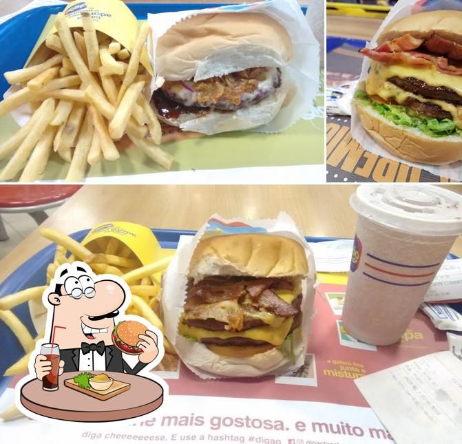 Delicie-se com um hambúrguer no Digão Lanches