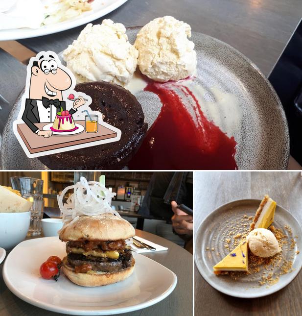 Ellis Gourmet Burger bietet eine Vielfalt von Desserts 