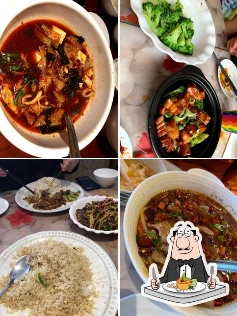 Food at Famous Sichuan
