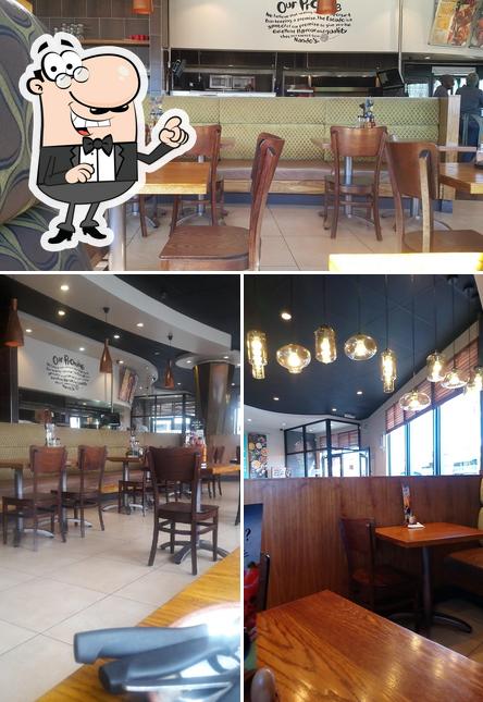 The interior of Nando's Ermelo