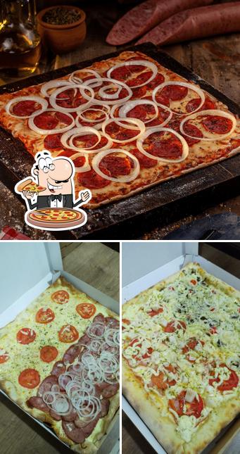 Escolha diversos variedades de pizza