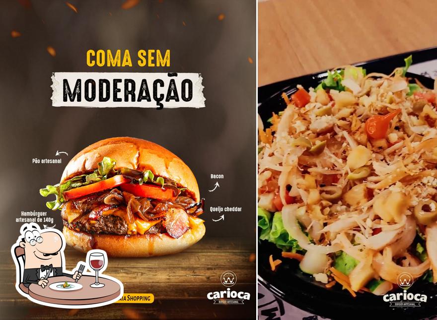 Comida em Carioca Burger Artesanal