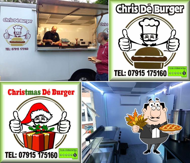 See the pic of Chris De Burger