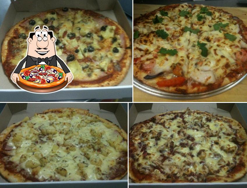 Get pizza at Redwoods Chippery & Pizza