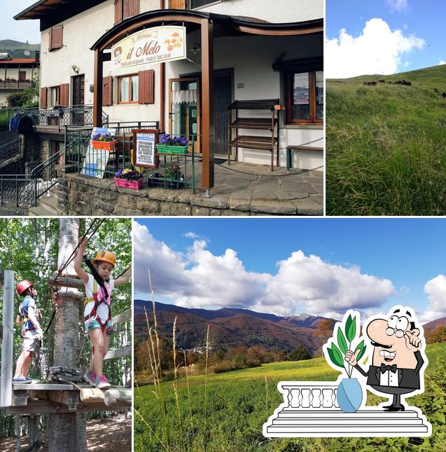 Gli esterni di Ristorante Rifugio Della Saida Di Lenzini Saida