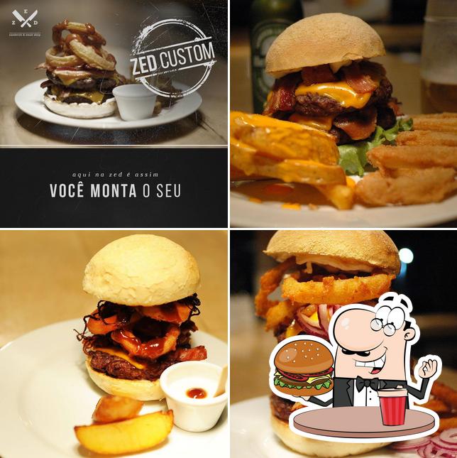 Delicie-se com um hambúrguer no Zed Steak Burger