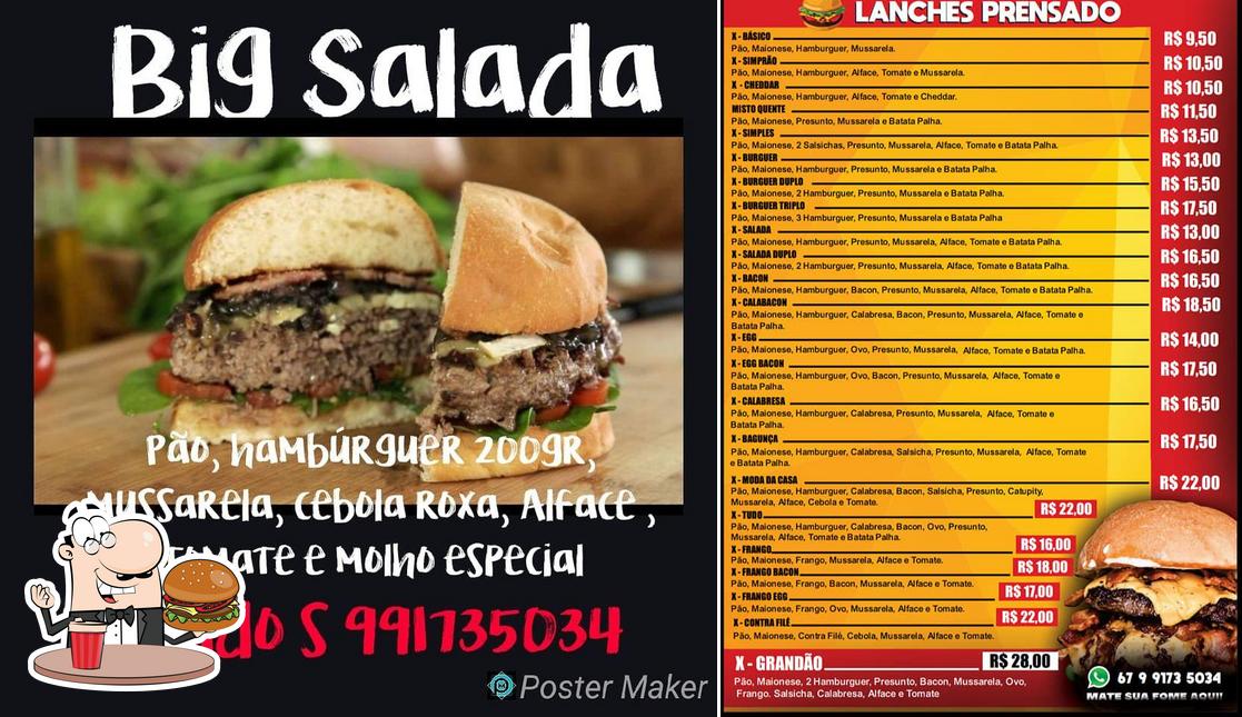 Get a burger at Tiago Lanches