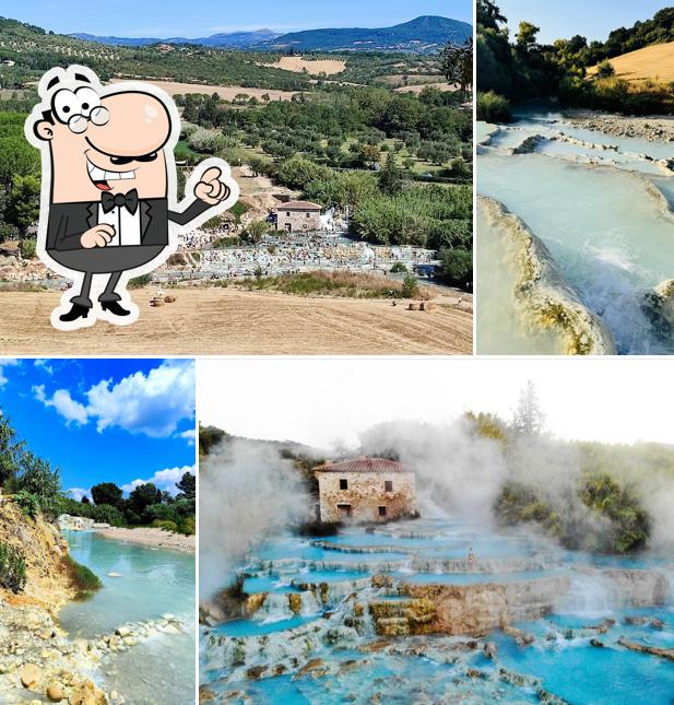 Gli esterni di Cascate del Mulino di Saturnia