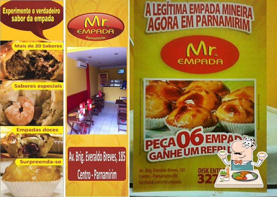 Platos en Mr. Empada