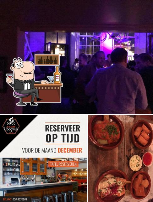 Estas son las fotos que muestran barra de bar y comida en Misoji Zwolle