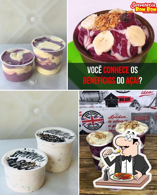 Comida em Sorveteira Bom Bom