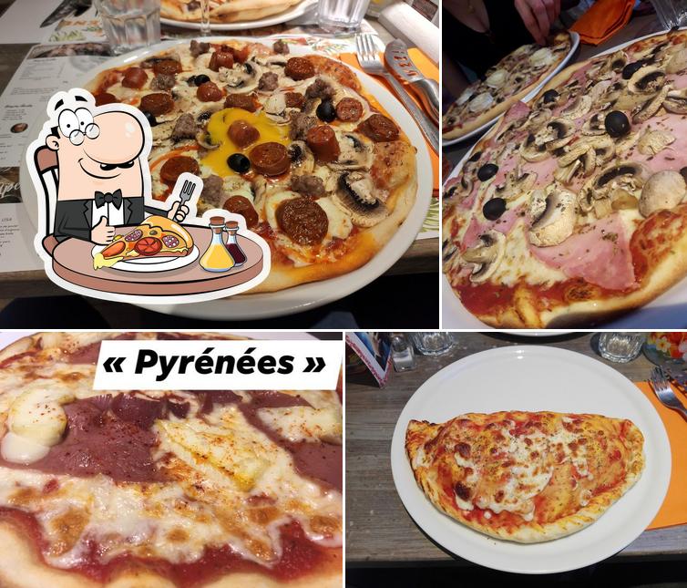 Choisissez différents genres de pizzas