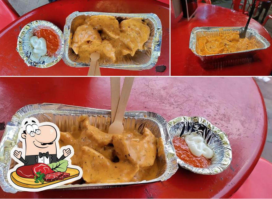 Order meat meals at Manali Momos