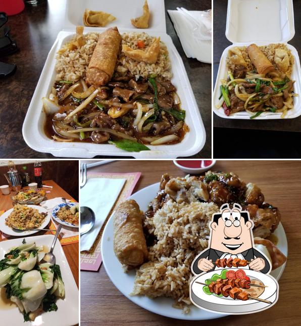 Comida en Ming-Gee Chinese Food Restaurant