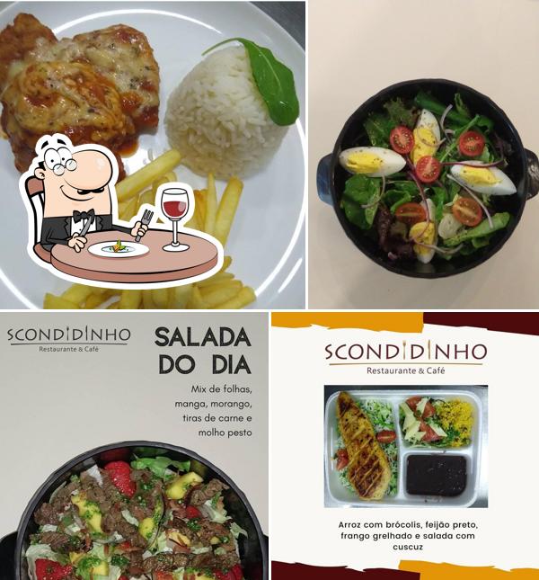 Comida em Scondidinho Restaurante e Café