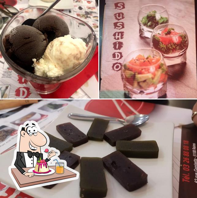 Sushido offre une variété de desserts