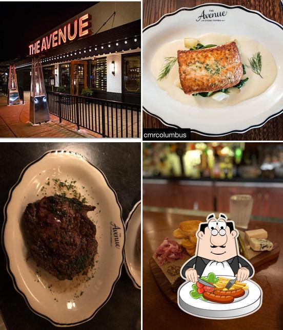 Блюда в "The Avenue Steak Tavern"
