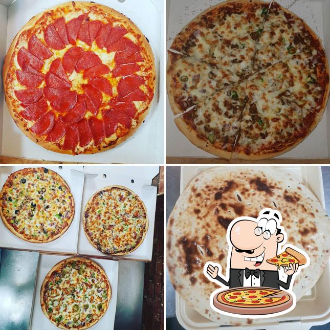 En Chikoos Pizza & Peri Peri, puedes pedir una pizza