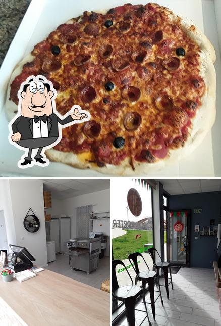 Vérifiez l’image représentant la intérieur et pizza concernant Seven Pizz