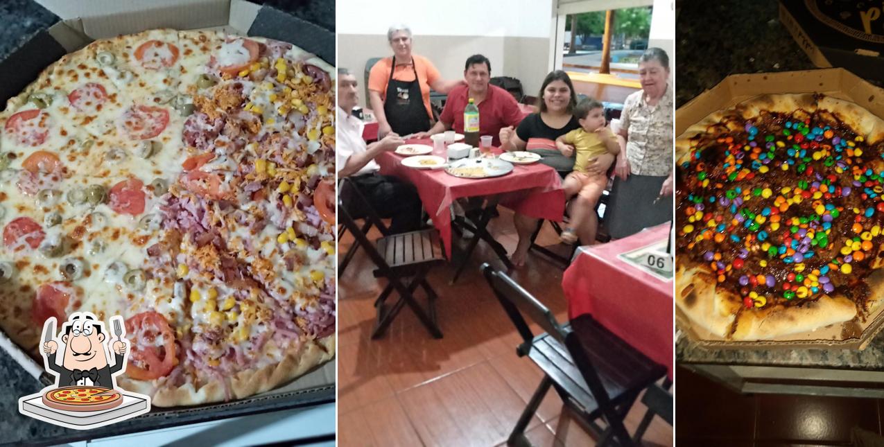 Consiga diferentes estilos de pizza