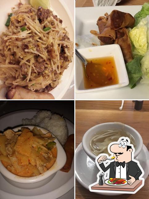Food at Thai House Restaurant on Rittiman