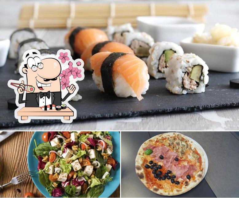 Les sushi sont disponibles à Panariello'S Bar Bistrot Pizzeria