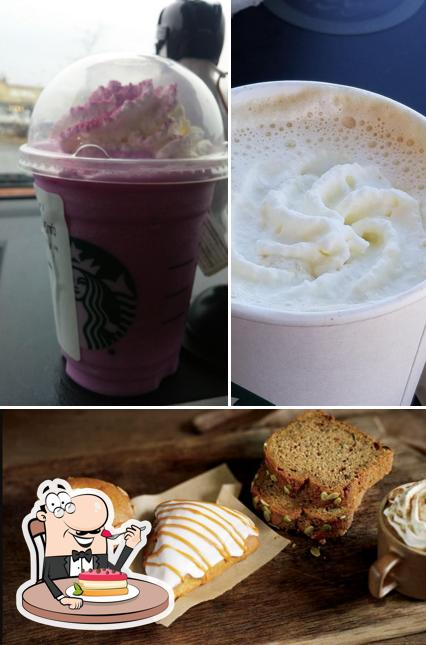 Starbucks offre un nombre de desserts